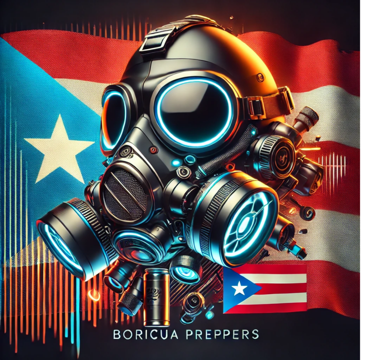 Logo de Boricua Preppers, comunidad de preparación y autosuficiencia